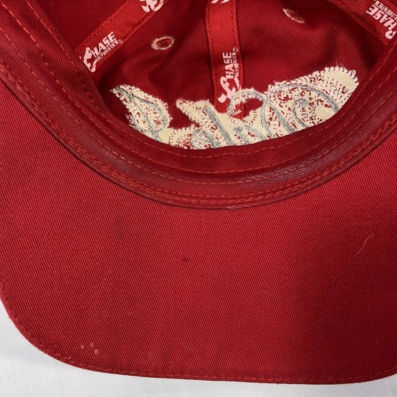 Dale Earnhardt JR Womens Rhinestone Hat Cap Chase Authentics One Size Fits Red - Picture 11 of 12